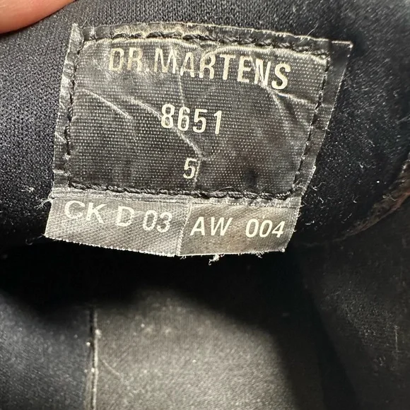 Vintage Dr. Martens Shoes Women’s Brown Leather Oxford with Thick Sole - Picture 7 of 9